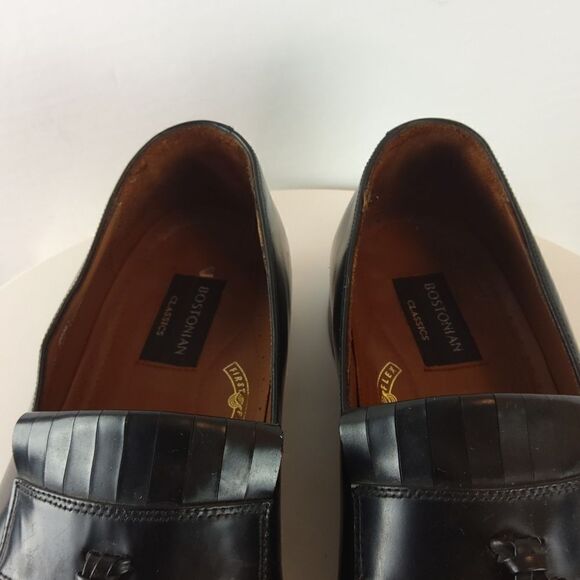 Bostonian classics black leather tassel loafers - Picture 6 of 17